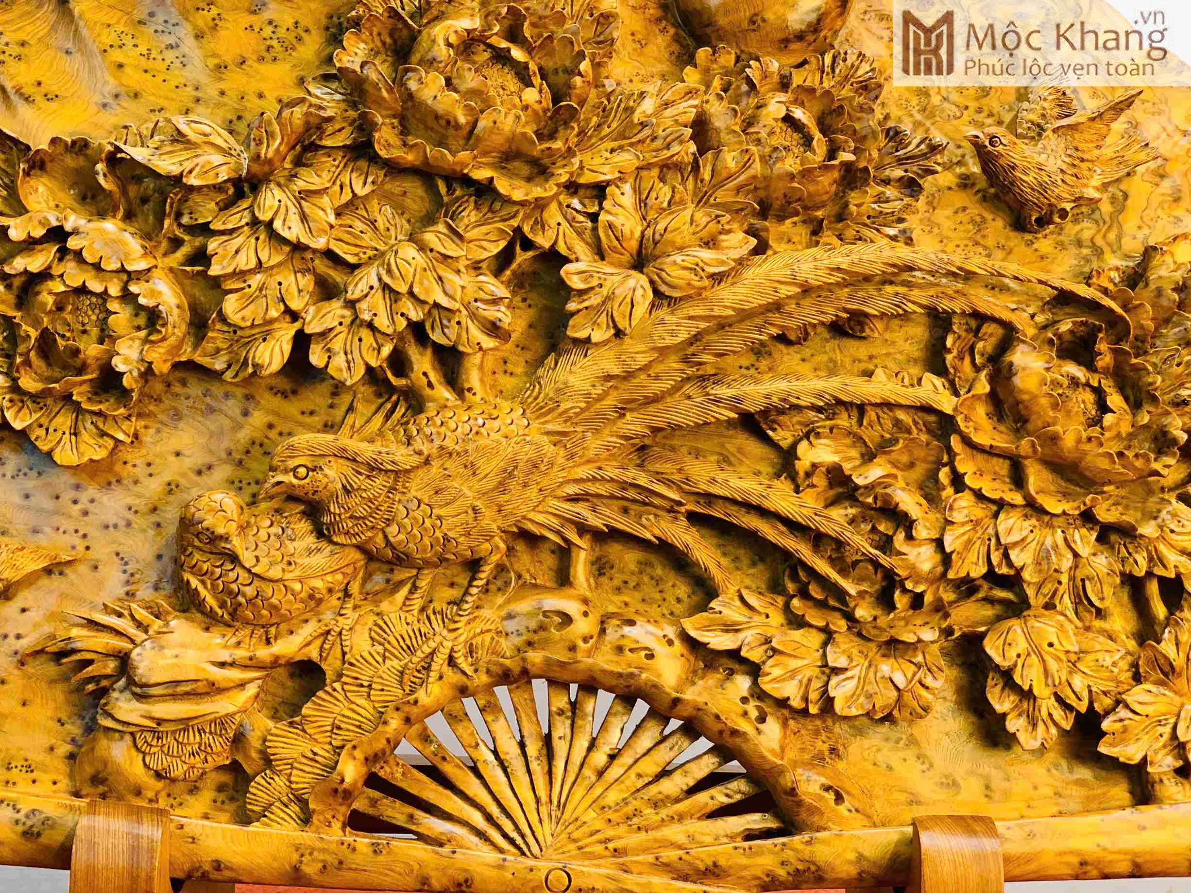 Tranh Quạt Phu Thê Viên Mãn Gỗ Nu Ngọc Am Cao 43 Ngang 70 Sâu 15 (cm) (2)_2 Tranh Quat Phu The Vien Man Go Nu Ngoc Am Cao 43 Ngang 70 Sau 15 cm 2 2