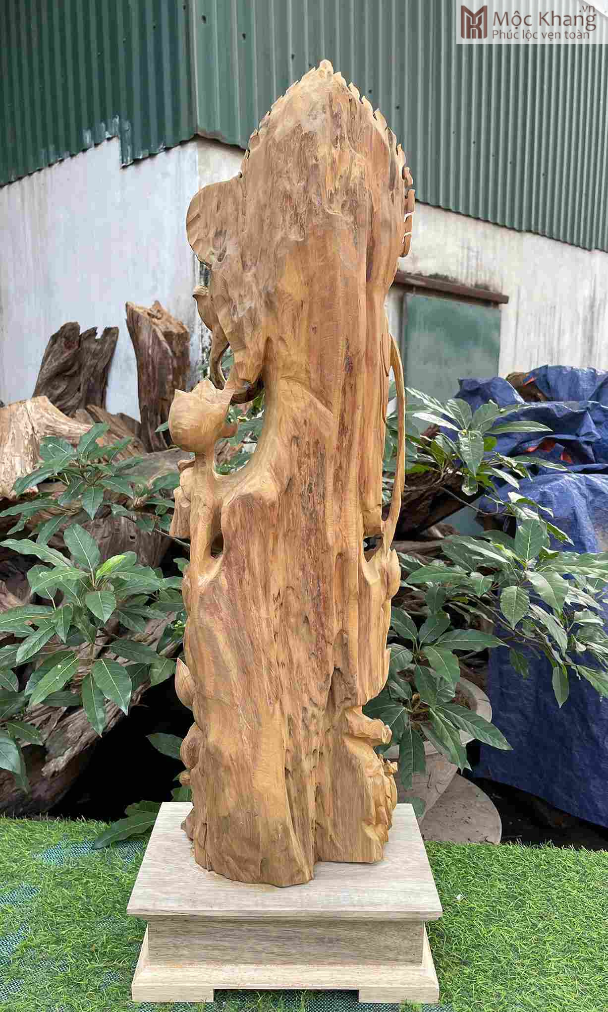 Tượng Phật Bà Quan Âm Gỗ Bách Xanh Cao 90 Ngang 25 Sâu 15 (cm) (1)_1 Tuong Phat Ba Quan Am Go Bach Xanh Cao 90 Ngang 25 Sau 15 cm 1 1