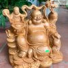 Tuong Phat Di Lac Go Ngoc Am Cao 40 Ngang 41 Sau 35 cm 2 2