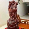 Tuong Phat Di Lac Nhi Phuc Go Tu Dan Cao 63 Ngang 29 Sau 16 cm 1 1