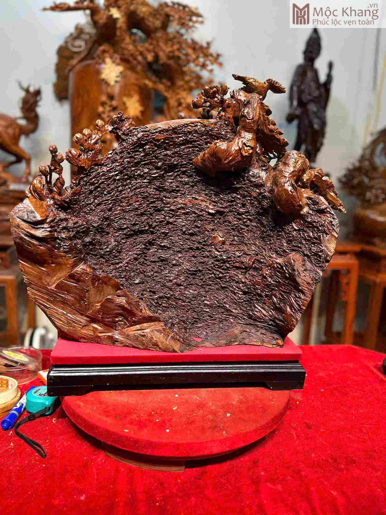 Tượng Phu Thê Viên Mãn Gỗ Nu Ngọc Am Cao 52 Ngang 58 Sâu 19 (cm) (1)_1 Tuong Phu The Vien Man Go Nu Ngoc Am Cao 52 Ngang 58 Sau 19 cm 1 1