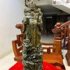 Tượng Thần Tài Gỗ Trắc Xanh