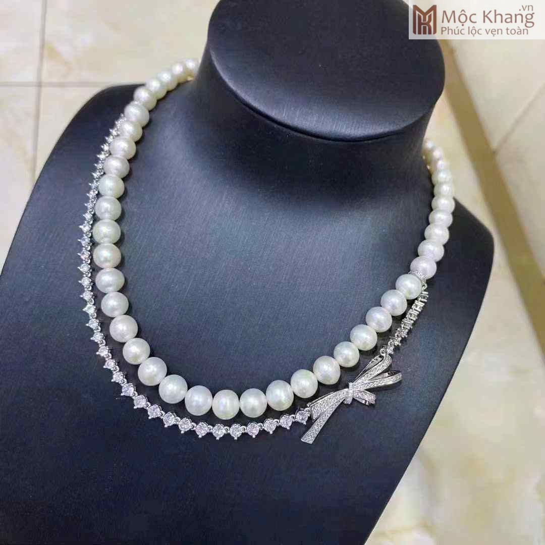 Vòng Cổ Ngọc Trai 9-10 (mm) (2)_2 Vòng Cổ Ngọc Trai
