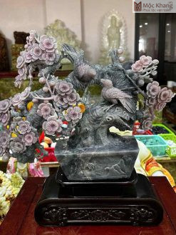 Bình Hoa Mai Ngọc Serpentine