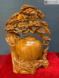 Bình Tùng Gỗ Ngọc Am