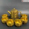 Bộ Ấm Trà Đồng
