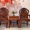 Bộ Bàn 2 Ghế Gỗ Cẩm