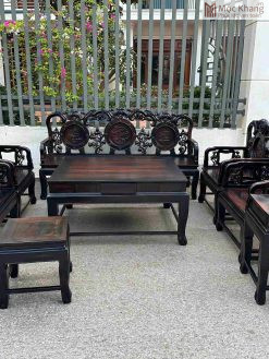 Bộ Bàn 8 Món Gỗ Trắc