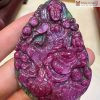 Mặt Dây Quan Âm Đá Ruby