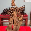 Tác Phẩm Hoa Sen Gỗ Trắc