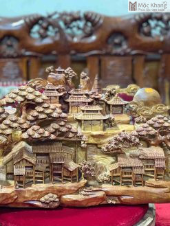 Tiểu Cảnh Xông Trầm Gỗ Hương