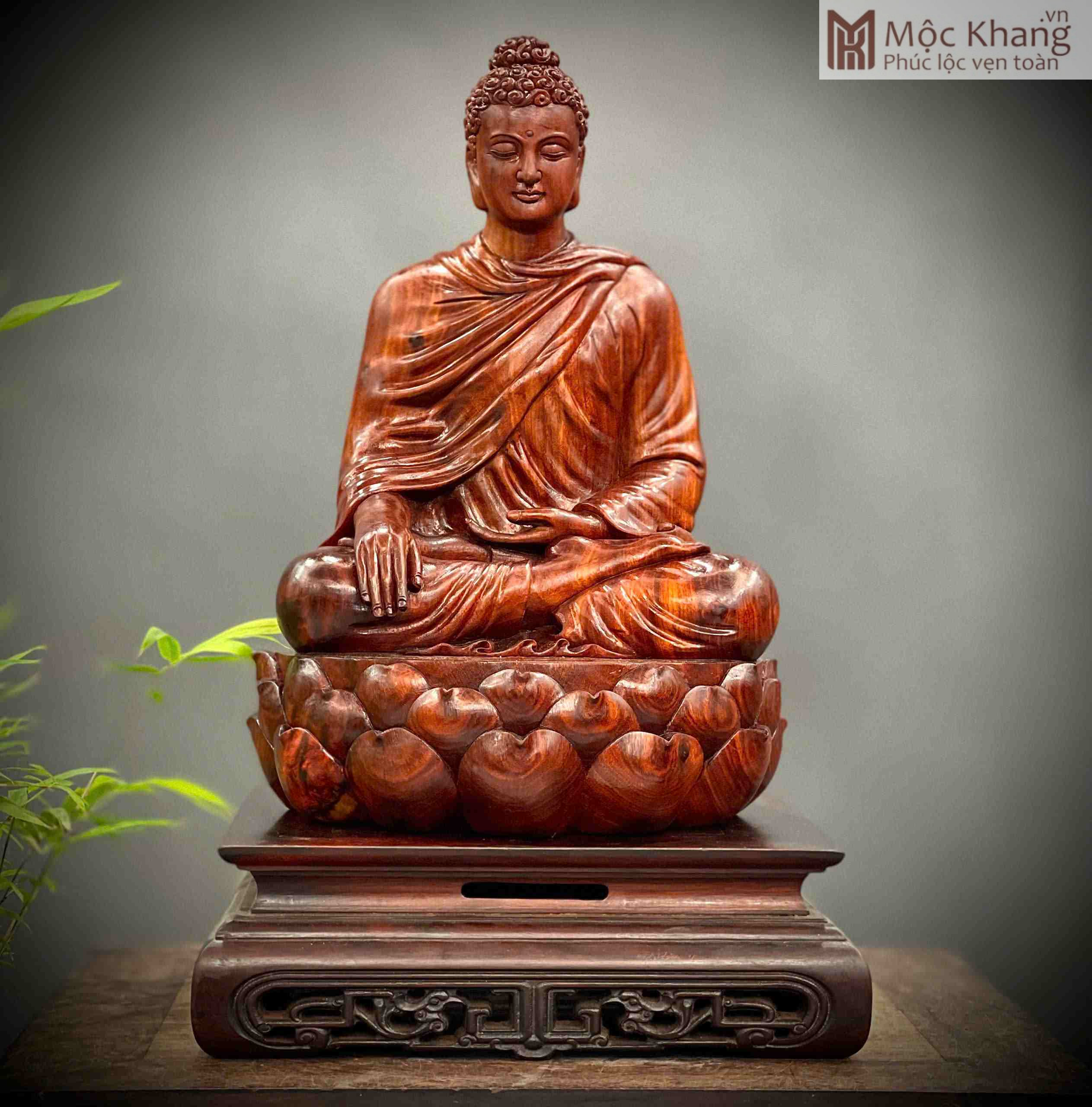 tuong-phat-thich-ca-go-tu-dan-cao-38-duong-kinh-26-cm (2)_2_11zon Tượng Phật Thích Ca Gỗ Tử Đàn