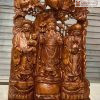 Tượng Phúc Lộc Thọ (Tam Đa) Gỗ Ngọc Am