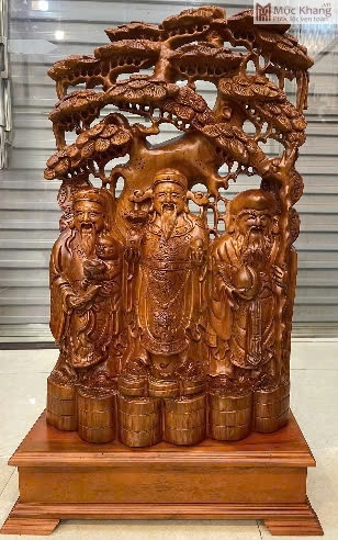 tuong-phuc-loc-tho-tam-da-go-ngoc-am-cao-94-ngang-50-sau-15cm9-ky-cao Tượng Phúc Lộc Thọ (Tam Đa) Gỗ Ngọc Am