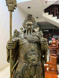 Tượng Quan Công Gỗ Trắc