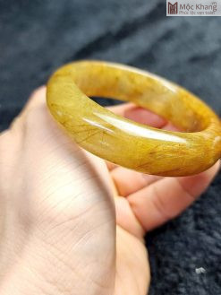 Vòng Bảng Thạch Anh Tóc Vàng