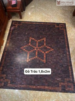 Chiếu Mảnh Gỗ Trắc