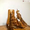 tuong chim cong go ngoc am cao 32 ngang 32 sau 18 cm 3 3 11zon