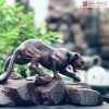 Tượng Mãnh Báo Gỗ Trắc