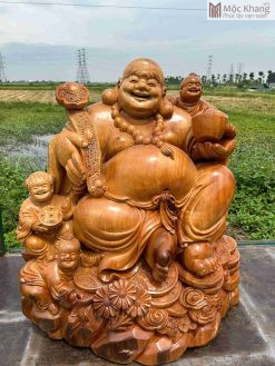 Tượng Phật Di Lặc Gỗ Ngọc Am