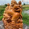 tuong phat di lac go ngoc am cao 86 ngang 75 sau 52cm 3 3 11zon