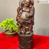 Tượng Phật Di Lặc Gỗ Trắc