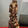 Tượng Thần Y Hoa Đà Gỗ Trắc