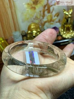 Vòng Bản Thạch Anh Tóc