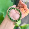 Vòng Tay Ngọc bích Mix Charm Cỏ 4 Lá