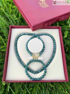 Bộ Trang Sức Ngọc Phỉ Thúy A Tự Nhiên