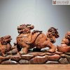 Cầu Tỳ Hưu Gỗ Trắc Liền Khối