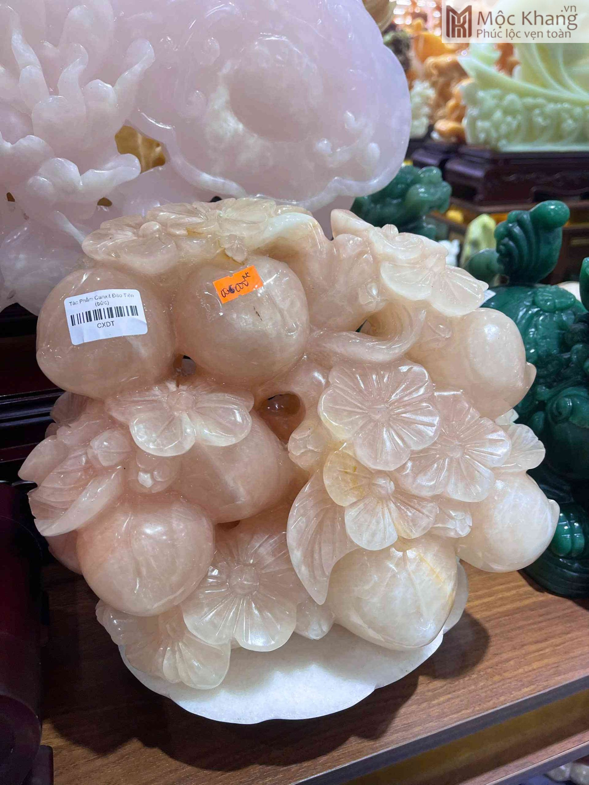 Đào Tiên Trường Thọ Đá Canxit (3)_3
