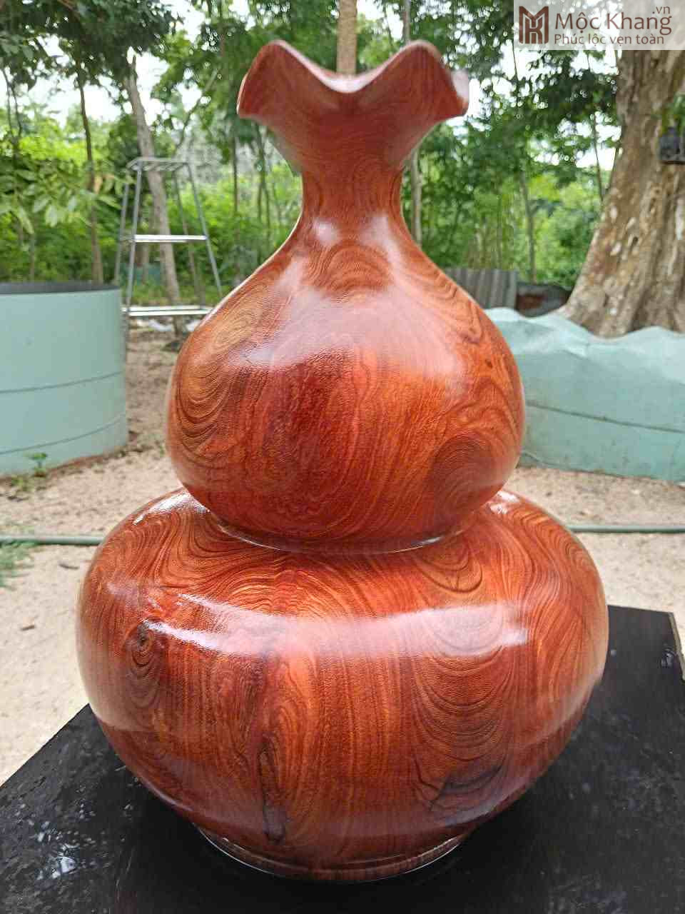 Hồ Lô Gỗ Căm Xe Còn Nguyên Mộc (2)_2 Hồ Lô Gỗ Căm Xe Còn Nguyên Mộc