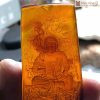 Mặt Dây Bất Động Minh Vương Hổ Phách
