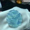 Mặt Dây Hồ Ly Đá Aquamarine