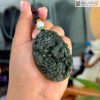 Mặt Dây Song Long Ngọc Hòa Điền