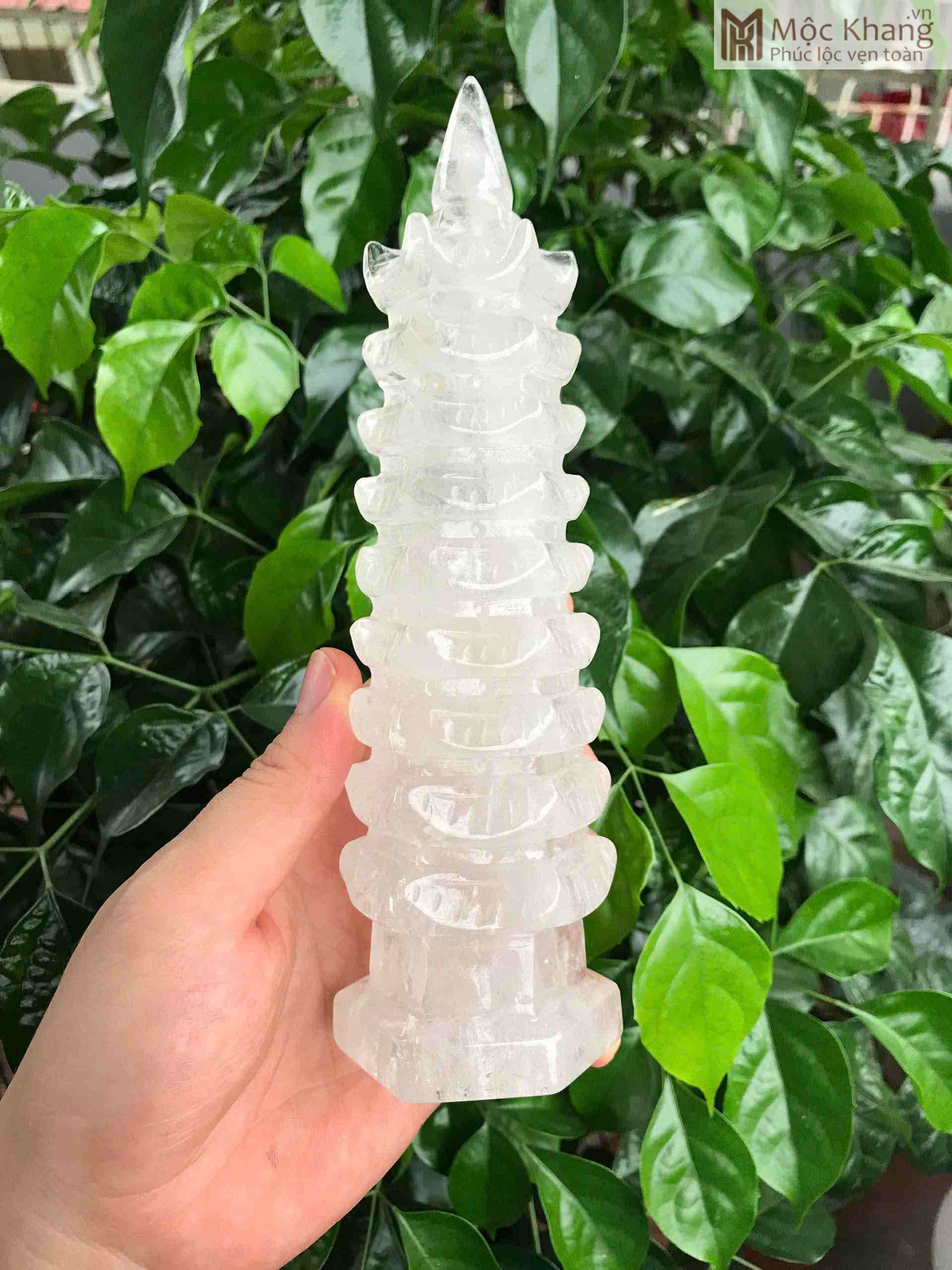 Tháp Văn Xương 9 Tầng Đá Thạch Anh Trắng (1)_1 Thap Van Xuong 9 Tang Da Thach Anh Trang 1 1