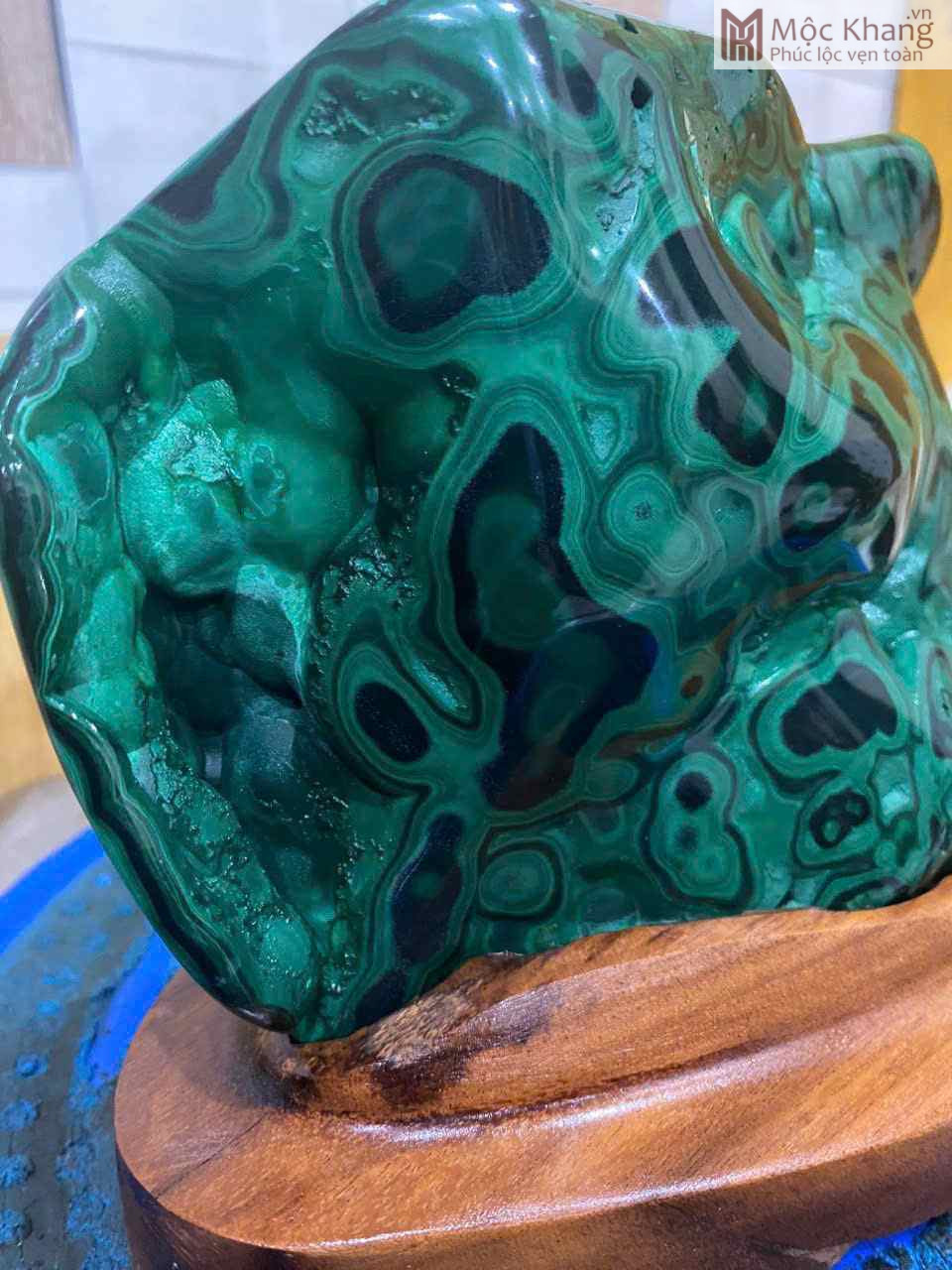 Tinh Thể Đá Khổng Tước (Malachite) (2)_2 Tinh The Da Khong Tuoc Malachite 2 2 1