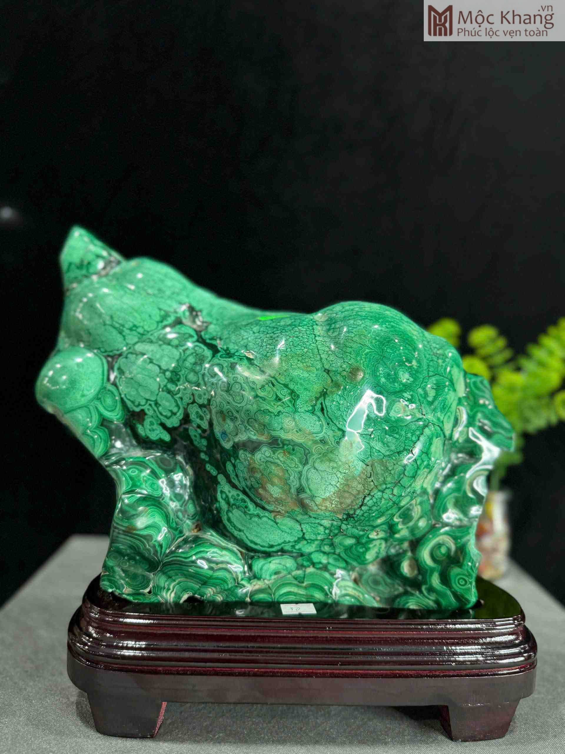 Tinh Thể Đá Khổng Tước (Malachite) (2)_2 Tinh Thể Đá Khổng Tước (Malachite)