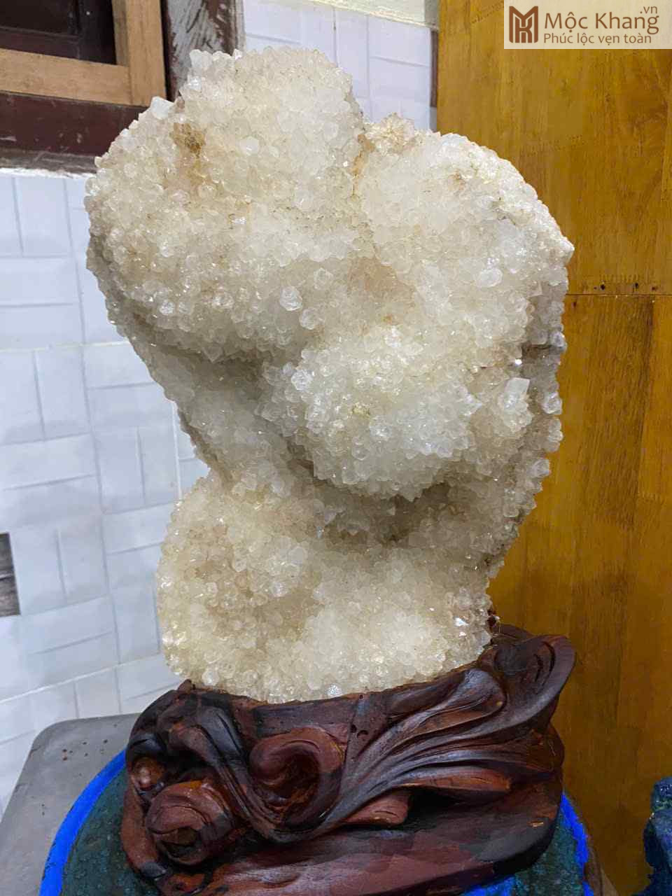 Tinh Thể Đá Thạch Anh Trắng Tự Nhiên (4)_4 Tinh Thể Đá Thạch Anh Trắng Tự Nhiên
