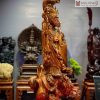 Tượng Đạt Ma Sư Tổ Hàng Long Gỗ Sưa