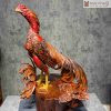Tượng Gà (Nhất Kê) Gỗ Hương Gia Lai