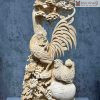 Tượng Gia Đình Gà Gỗ Ngọc Am