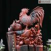 Tượng Gia Đình Gà (Toàn Gia Phúc) Gỗ Trắc
