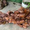Tượng Ngũ Sửu Quần Tùng Gỗ Hương