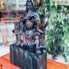 Tượng Quan Công Đọc Sách Gỗ Mun Hoa