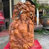 Tượng Thần Tài Gỗ Ngọc Am Đỏ
