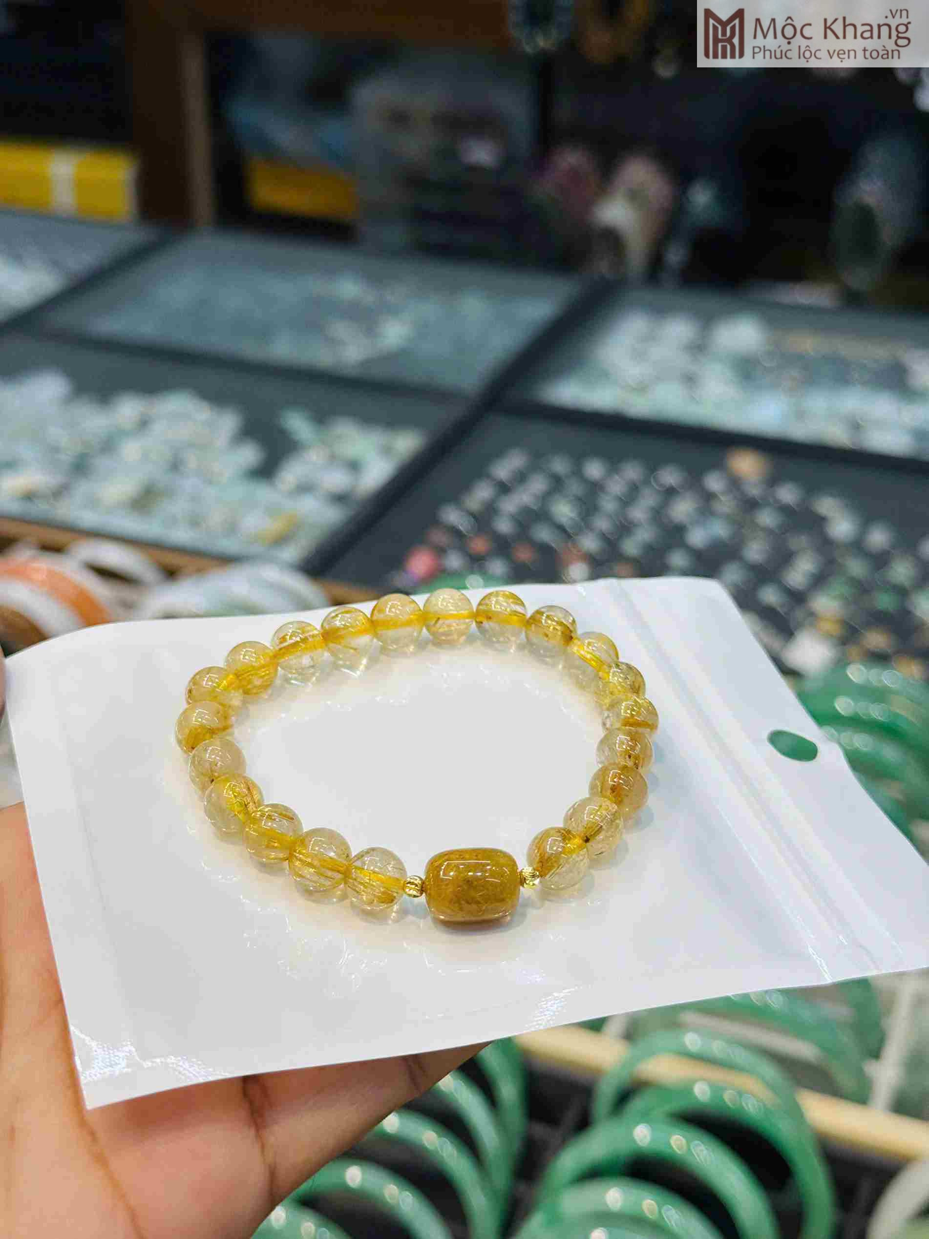 Vòng Tay Đá Thạch Anh Tóc Vàng Mix Lu Thống (1)_1 Vòng Tay Đá Thạch Anh Tóc Vàng Mix Lu Thống