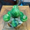 Bộ Thất Tinh Ngọc Fluorite Xanh
