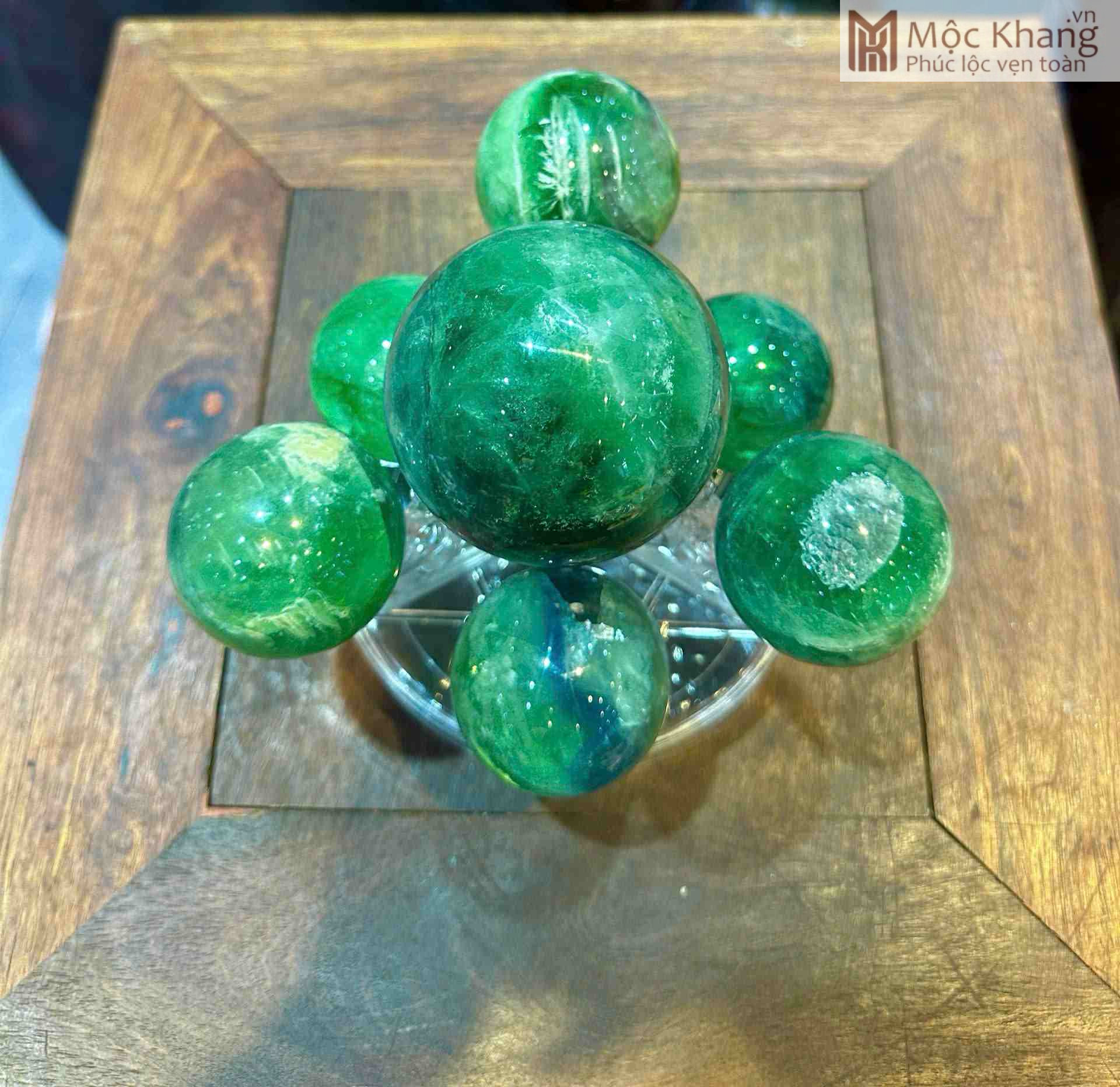Bộ Thất Tinh Ngọc Fluorite Xanh (3)_3 Bo That Tinh Ngoc Fluorite Xanh 3 3